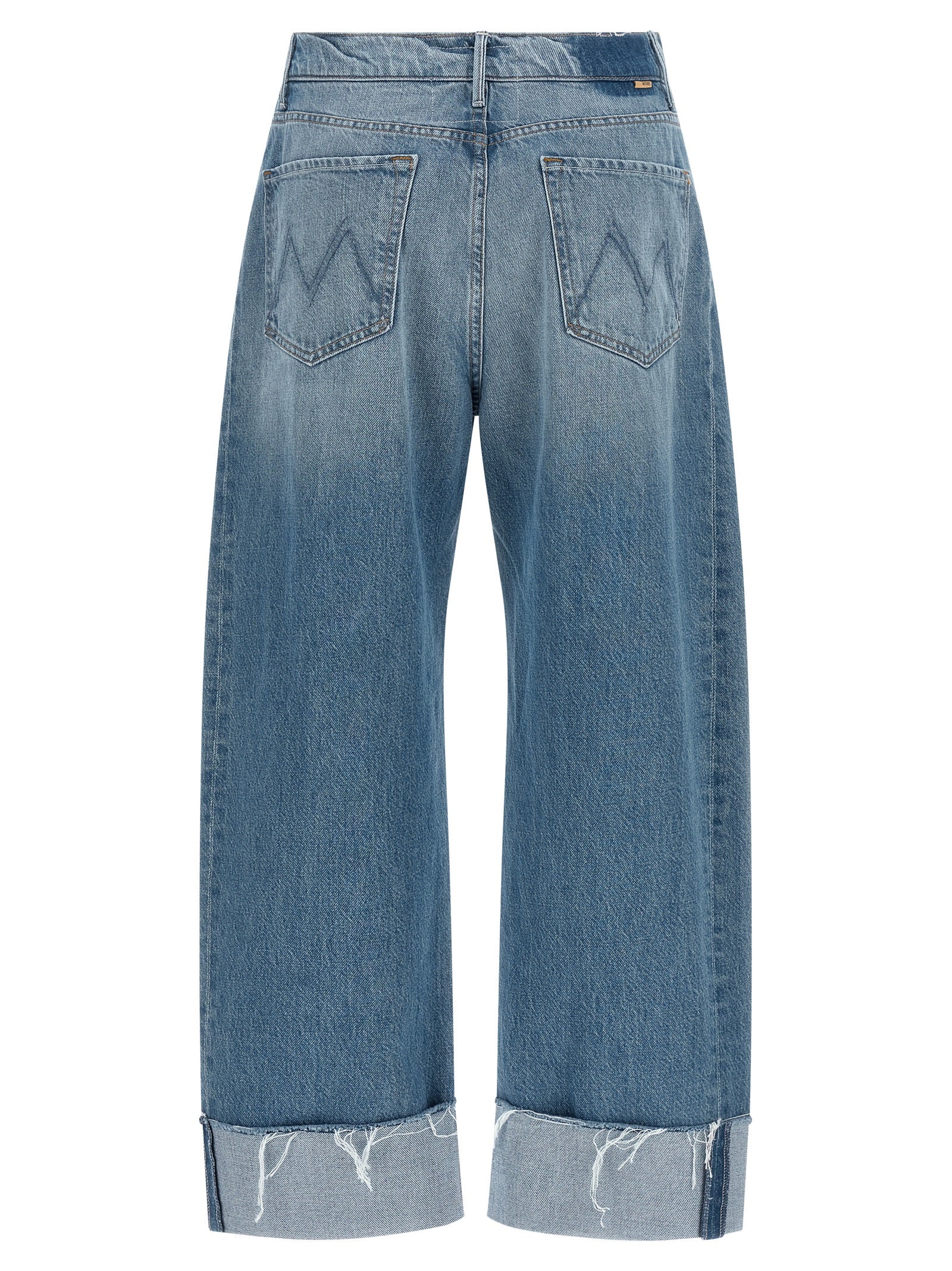 Mother The Half-pipe Ankle Cuff Fray Jeans