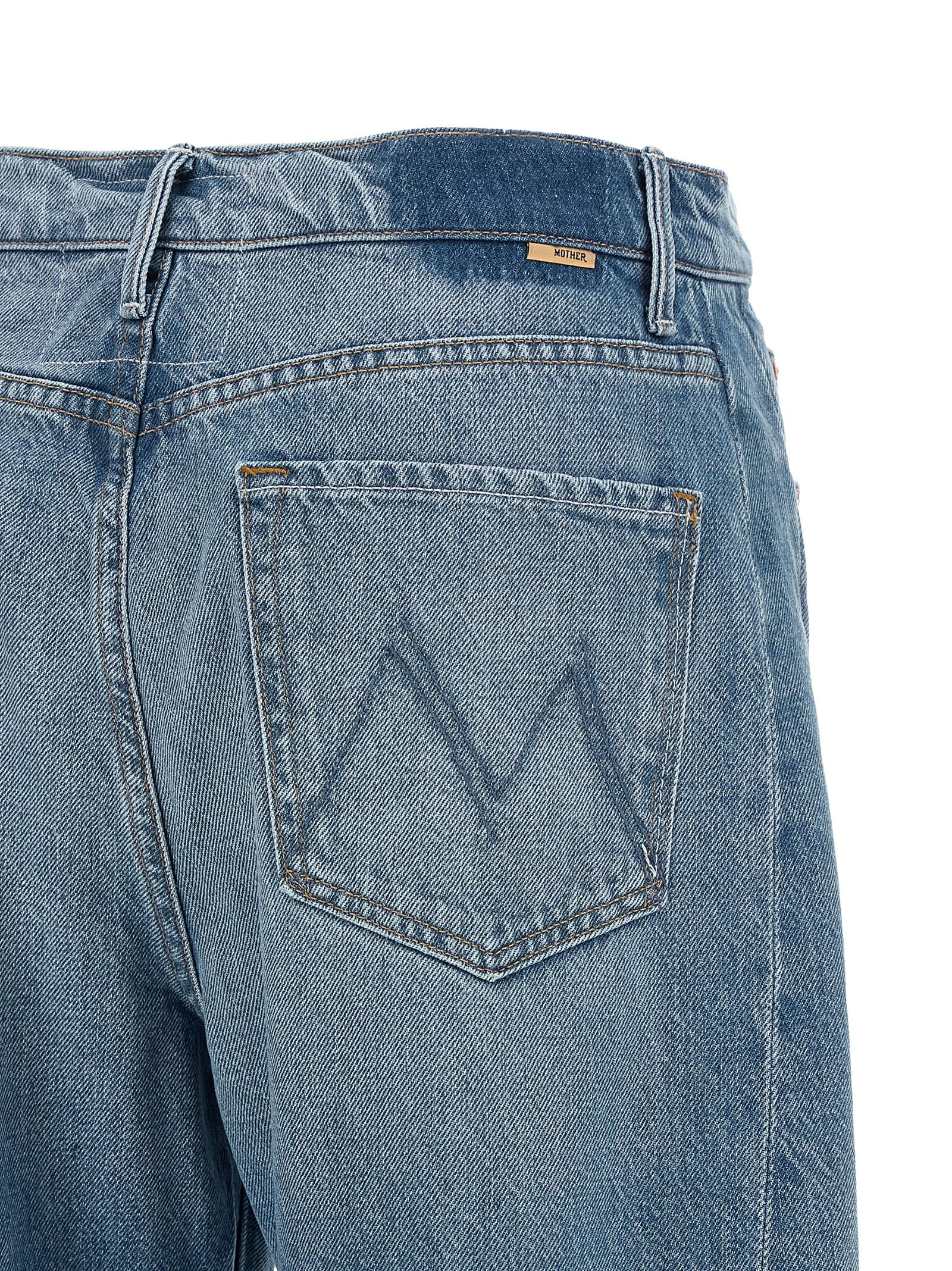 Mother The Half-pipe Ankle Cuff Fray Jeans