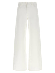 Mother The Rerun Zip Sneak Jeans