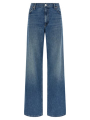Mother The Rerun Zip Sneak Jeans
