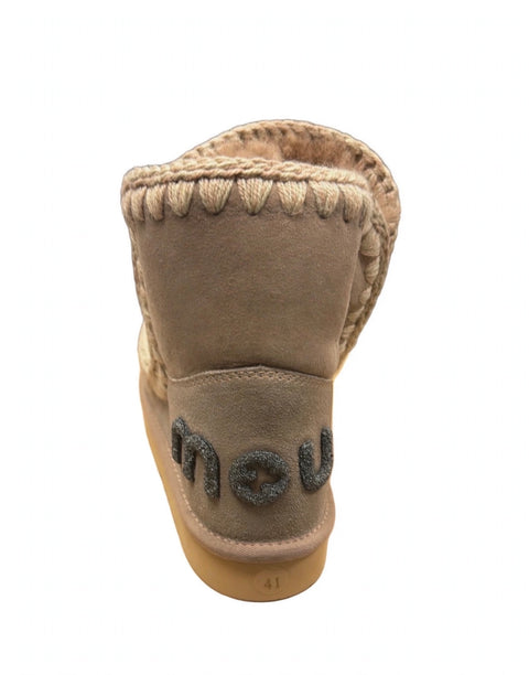Mou Eskimo 18 Glitter Logo Ankle Boots