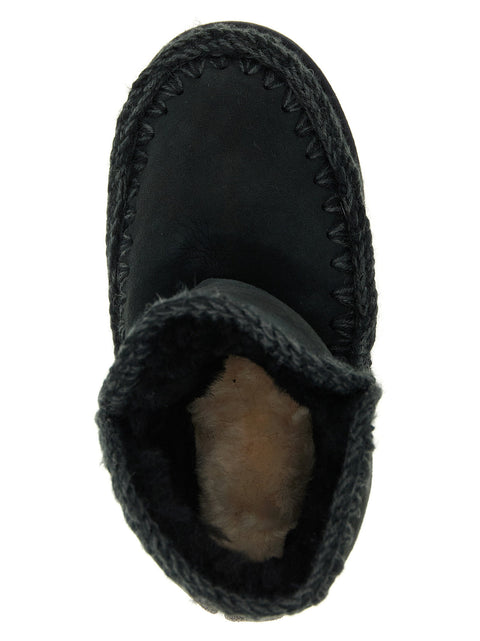 Mou Eskimo 18 Glitter Logo Ankle Boots