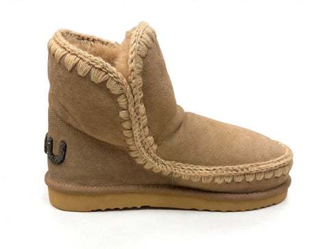 Mou Eskimo 18 Glitter Logo Ankle Boots