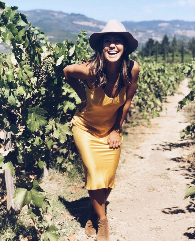 Mulberry Silk Slip Dress in Mango-Dress-Ocean Prairie-S-Mango-Urbanheer