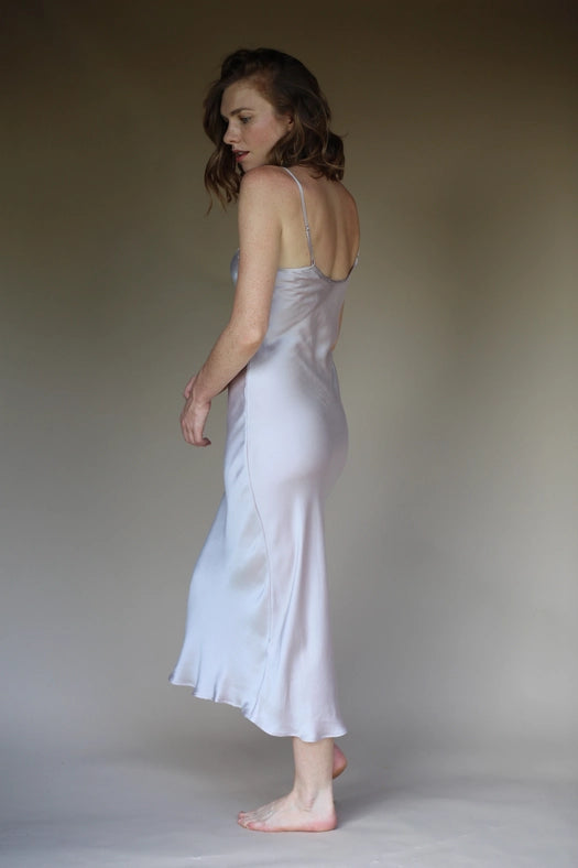 Mulberry Silk Slip Dress in Natural-Dress-Ocean Prairie-S-Urbanheer