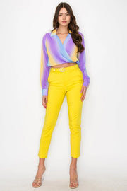 Multi Color Long Sleeves Shirt-Shirt-One n' More Inc.-S-Magenta-Royal-Sgreen-Urbanheer