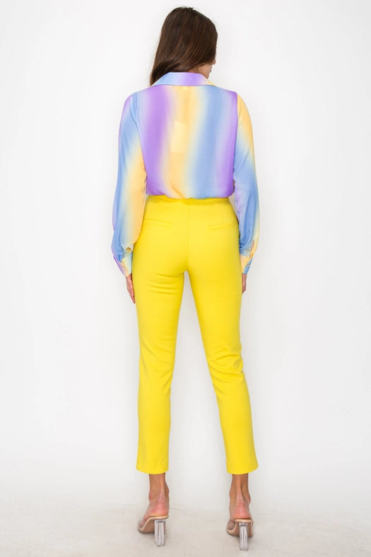 Multi Color Long Sleeves Shirt-Shirt-One n' More Inc.-S-Magenta-Royal-Sgreen-Urbanheer