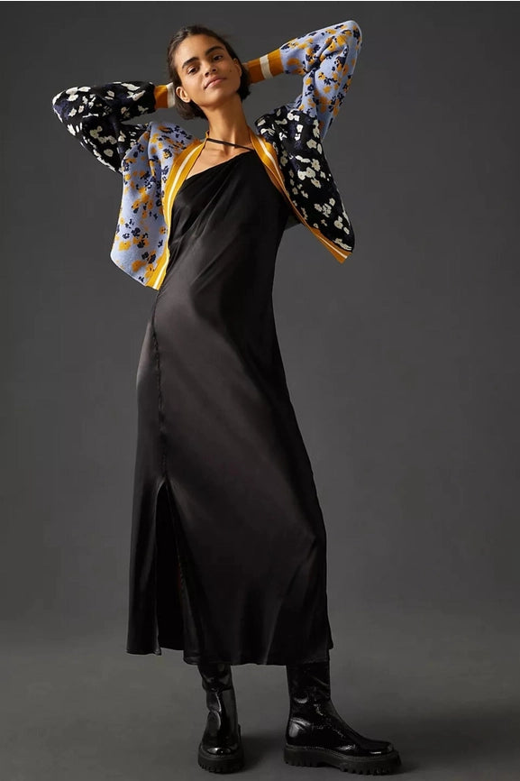 Multitone Floral Cardigan-Cardigan-SAACHI-Blue-Urbanheer