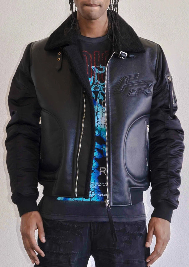 Mustang MA-1 Jacket Black-Jacket-First Row-S-Black-Urbanheer