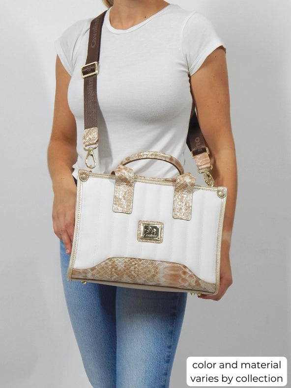 Mystic Handbag-Handbag-Cavalinho North America-Beige / White-Urbanheer