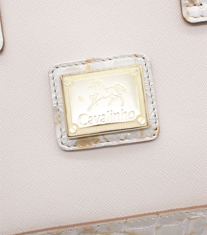 Mystic Handbag-Handbag-Cavalinho North America-Beige / White-Urbanheer