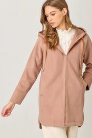 Mystree Hoodie Zip-Up Coat