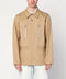 NAMACHEKO Beige overshirt jacket in cotton