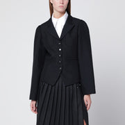 NAMACHEKO Black wool-blend jacket