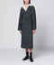 NAMACHEKO Grey wool coat with belt
