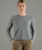 NAMI 4 Pull col rond en cachemire gris clair-col rond femme-Studio Cashmere8-M-SC8-00797-gris clair-Urbanheer