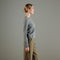 NAMI 4 Pull col rond en cachemire gris clair-col rond femme-Studio Cashmere8-M-SC8-00797-gris clair-Urbanheer