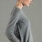 NAMI 4 Pull col rond en cachemire gris clair-col rond femme-Studio Cashmere8-M-SC8-00797-gris clair-Urbanheer