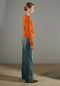 NAMI 4 Pull col rond en cachemire mandarine-col rond femme-Studio Cashmere8-S-SC8-00923-mandarine-Urbanheer