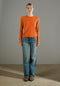 NAMI 4 Pull col rond en cachemire mandarine-col rond femme-Studio Cashmere8-S-SC8-00923-mandarine-Urbanheer