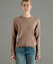 NAMI 4 Pull col rond en cachemire taupe-col rond femme-Studio Cashmere8-S-SC8-00929-taupe-Urbanheer