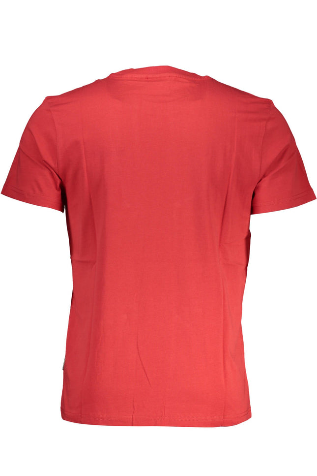 NAPAPIJRI T-SHIRT SHORT SLEEVE MAN RED-T-Shirt-NAPAPIJRI-Urbanheer
