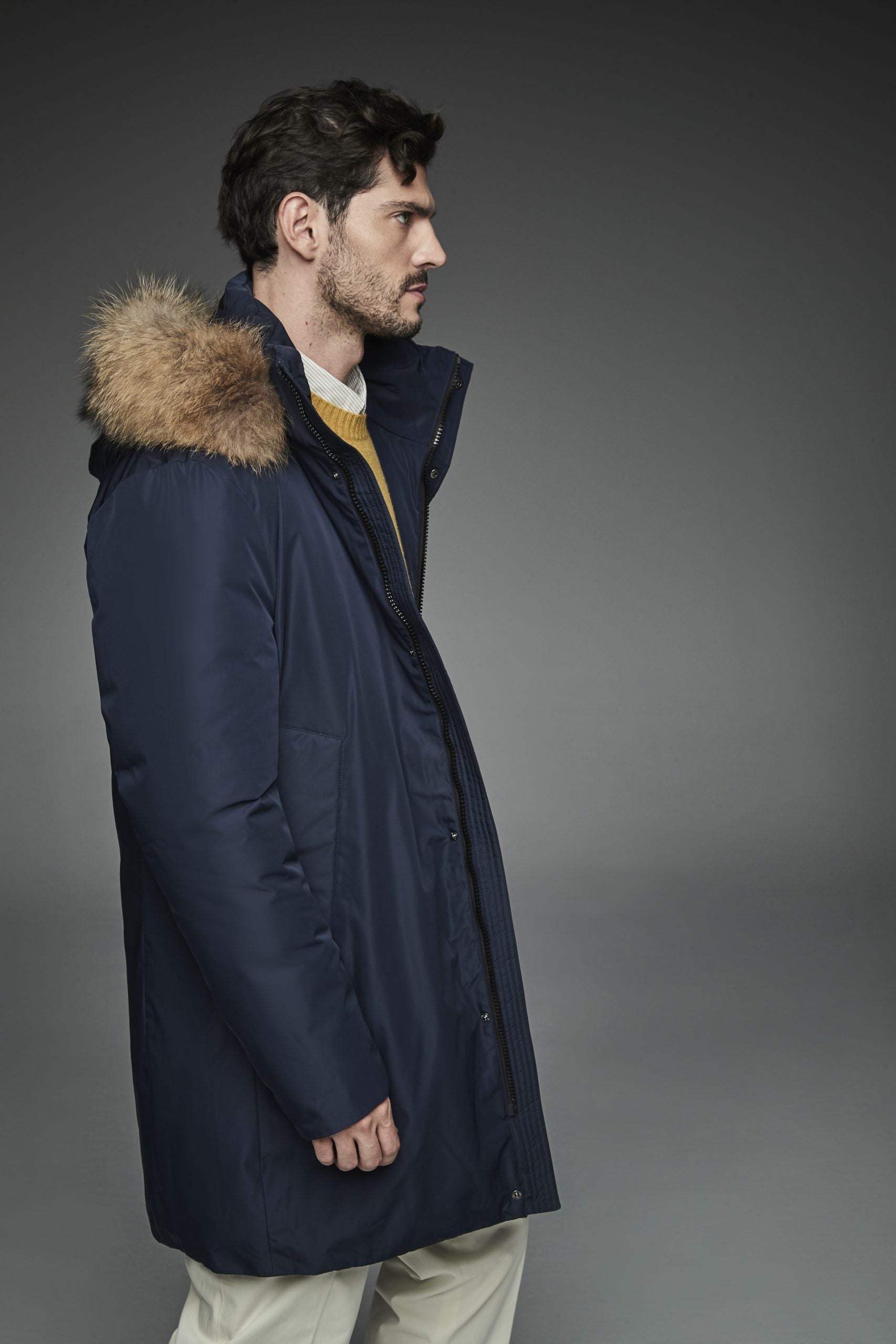 Long parka NEVADA MAN-F Navy-Parka-Henry Arroway-S-Navy-Urbanheer