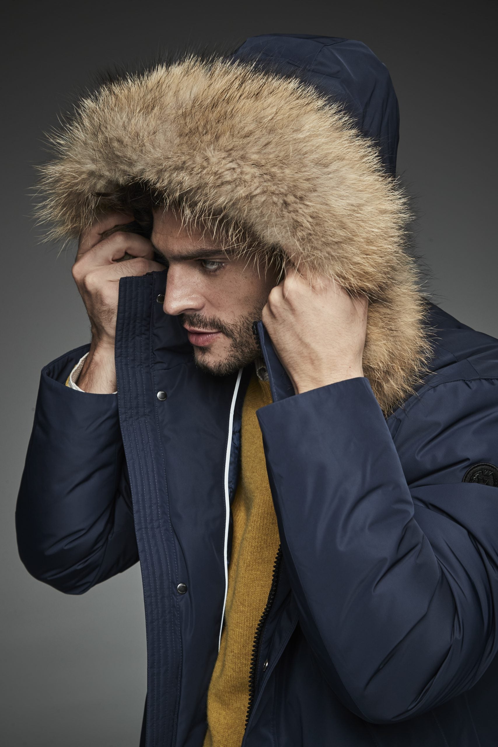 Long parka NEVADA MAN-F Navy-Parka-Henry Arroway-S-Navy-Urbanheer