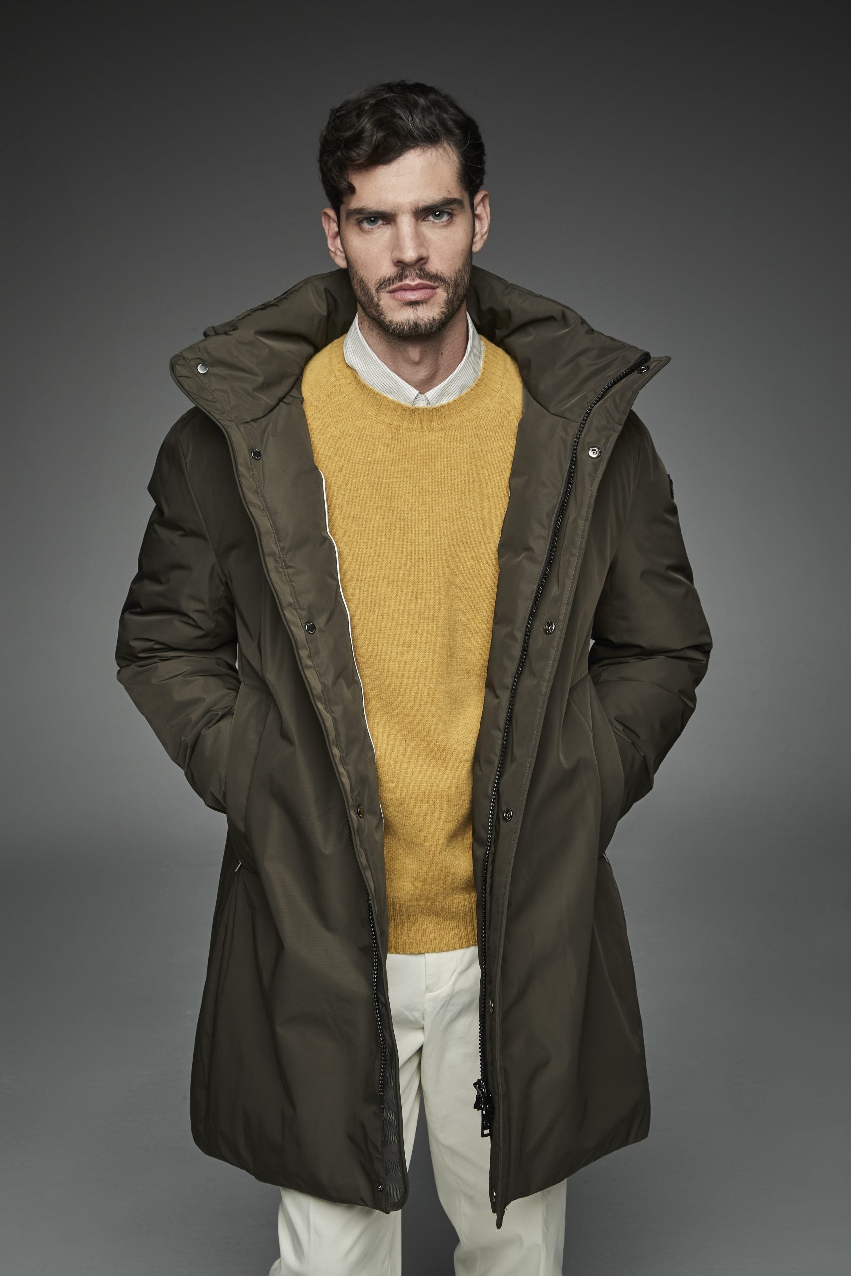 Long parka NEVADA MAN Kaki-Parka-Henry Arroway-S-Kaki-Urbanheer