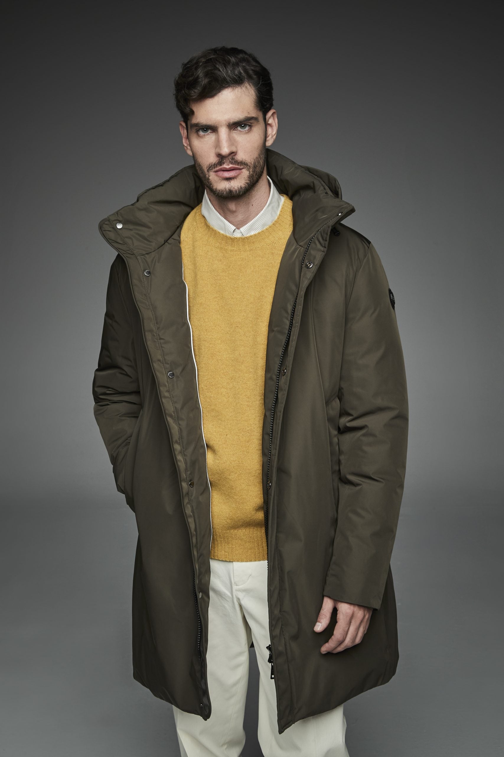 Long parka NEVADA MAN Kaki-Parka-Henry Arroway-S-Kaki-Urbanheer