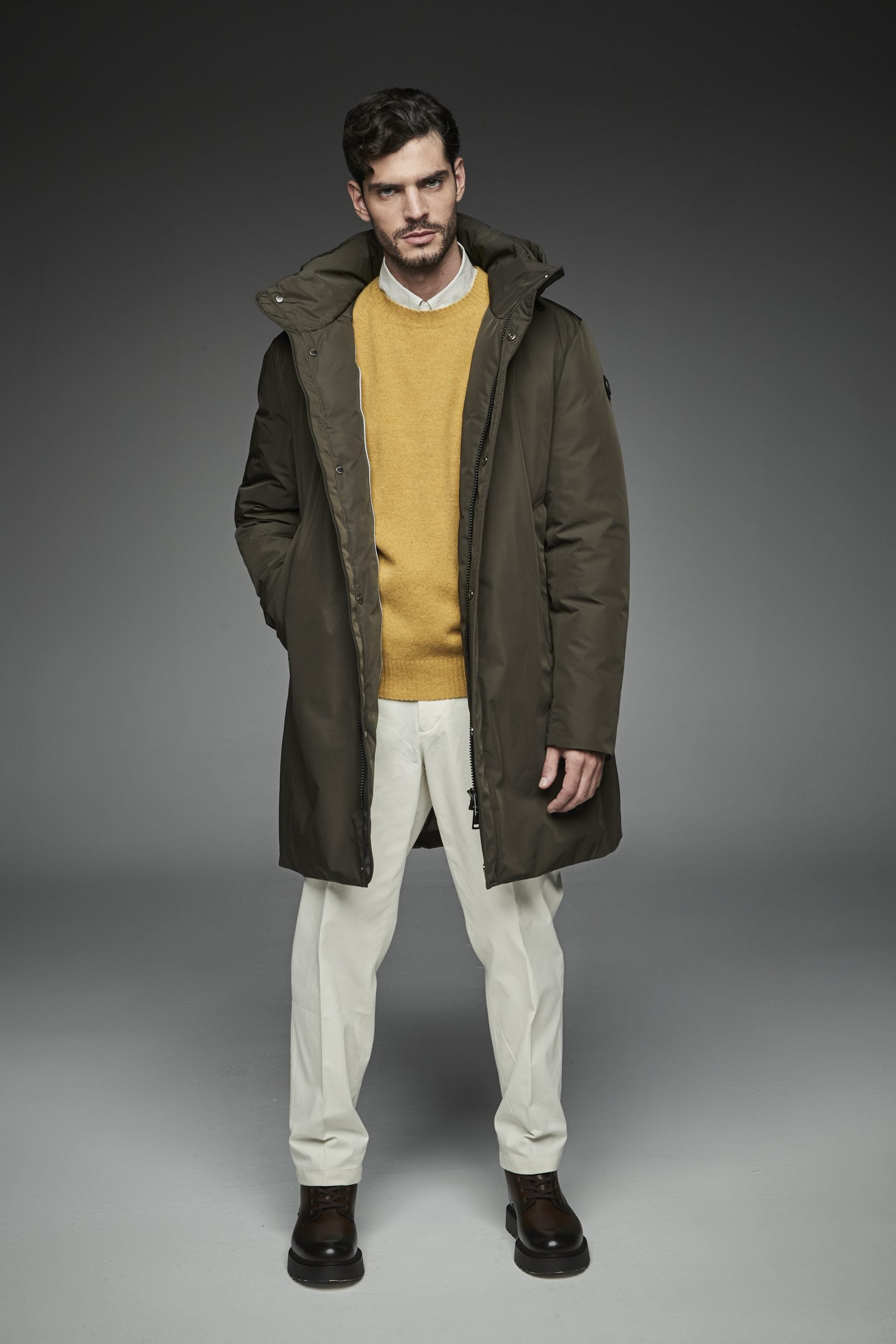 Long parka NEVADA MAN Kaki-Parka-Henry Arroway-S-Kaki-Urbanheer