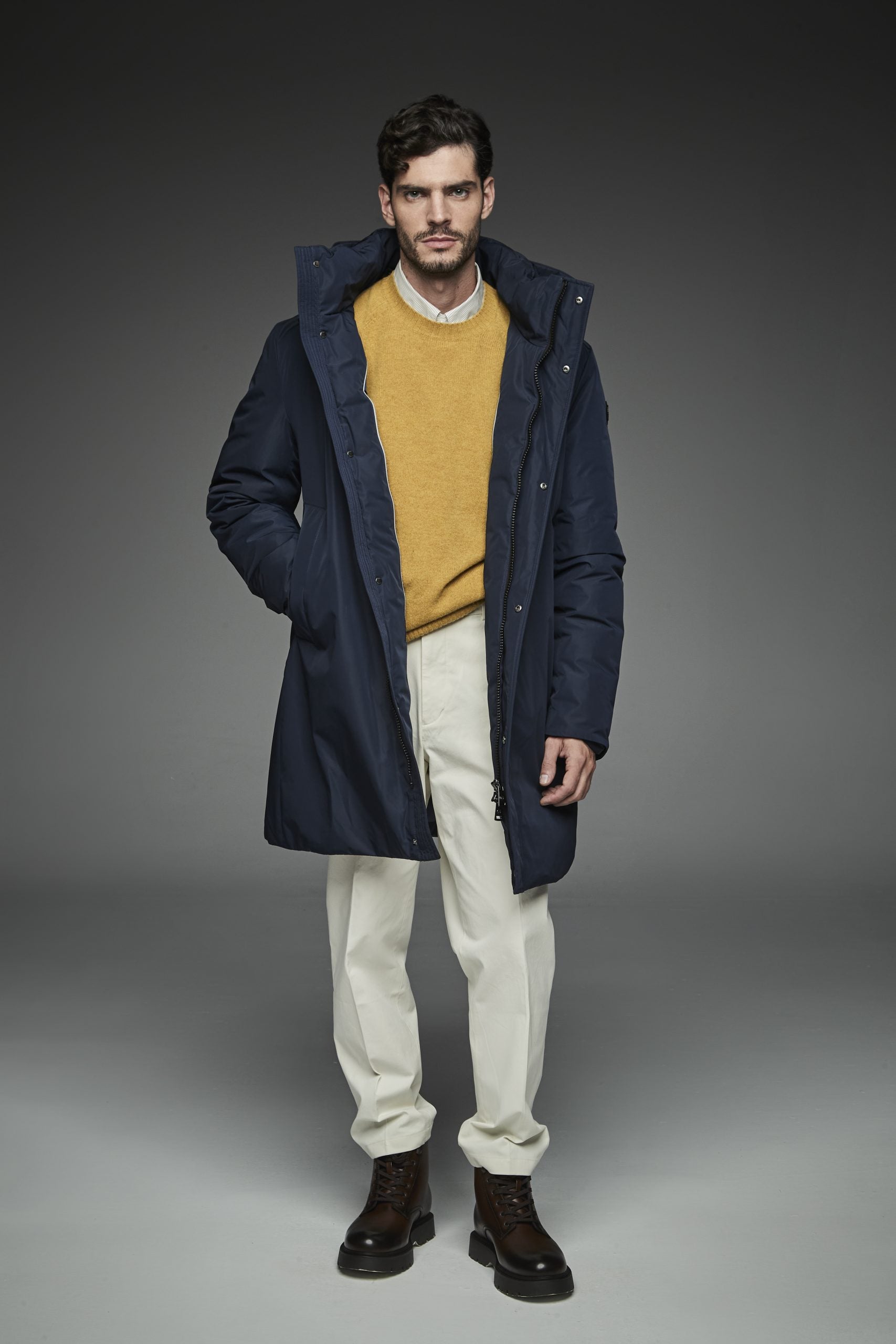 Long parka NEVADA MAN Blue-Parka-Henry Arroway-S-Blue-Urbanheer