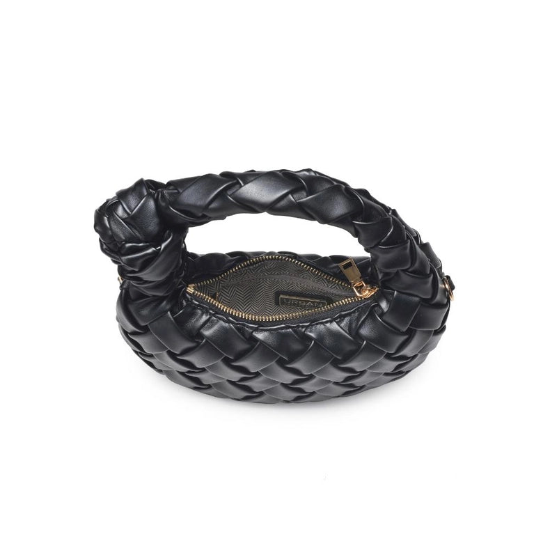 Nadia Woven Crossbody Black-Crossbody Bag-Urban Expressions-9.9 x 1.5 x 5.3 in (25.1 x 3.8 x 13.3 cm)-Urbanheer