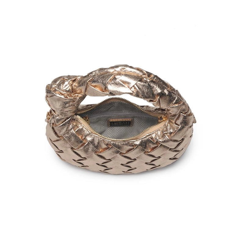 Nadia Woven Crossbody Gold-Crossbody Bag-Urban Expressions-9.9 x 1.5 x 5.3 in (25.1 x 3.8 x 13.3 cm)-Urbanheer