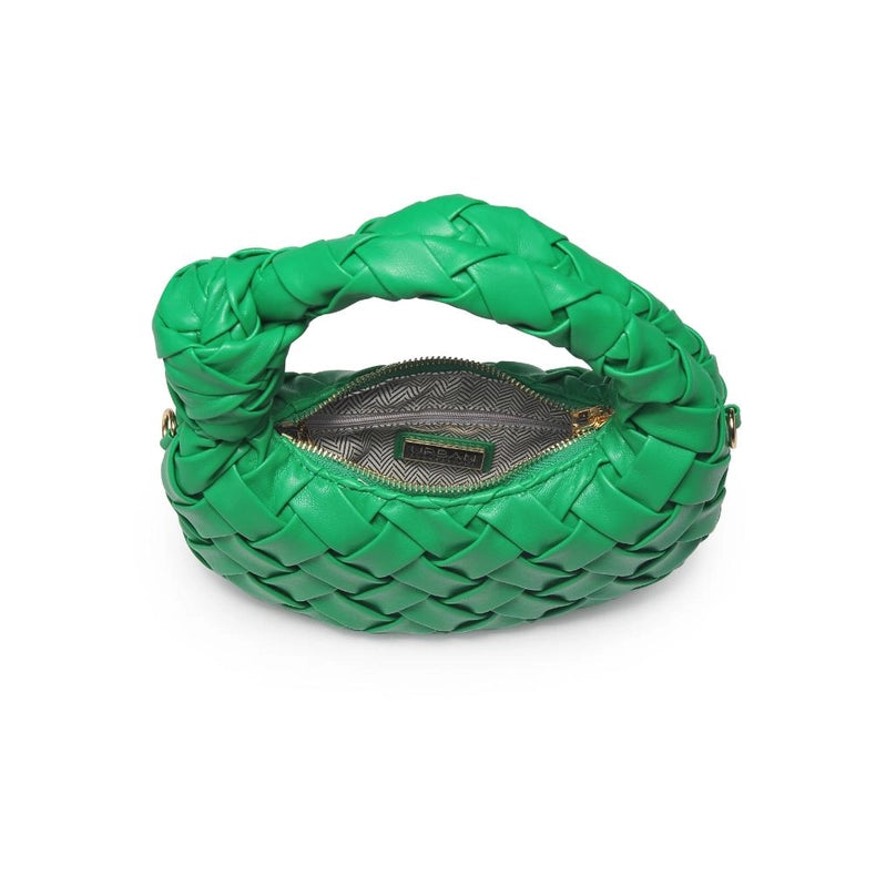 Nadia Woven Crossbody Green-Crossbody Bag-Urban Expressions-9.9 x 1.5 x 5.3 in (25.1 x 3.8 x 13.3 cm)-Urbanheer