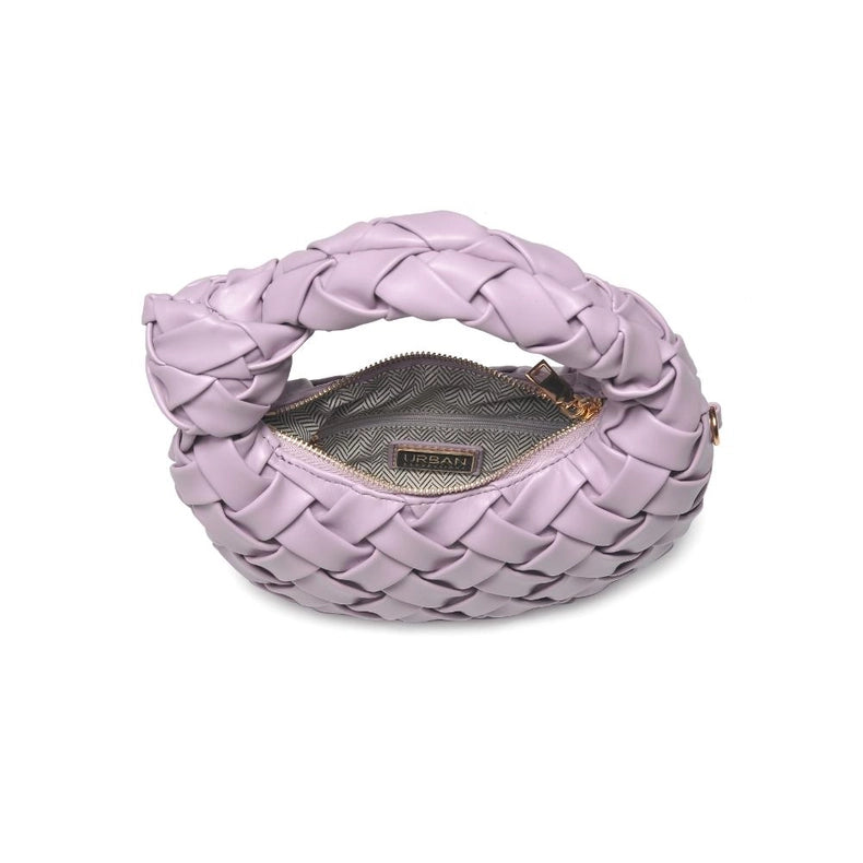 Nadia Woven Crossbody Lilac-Crossbody Bag-Urban Expressions-9.9 x 1.5 x 5.3 in (25.1 x 3.8 x 13.3 cm)-Urbanheer