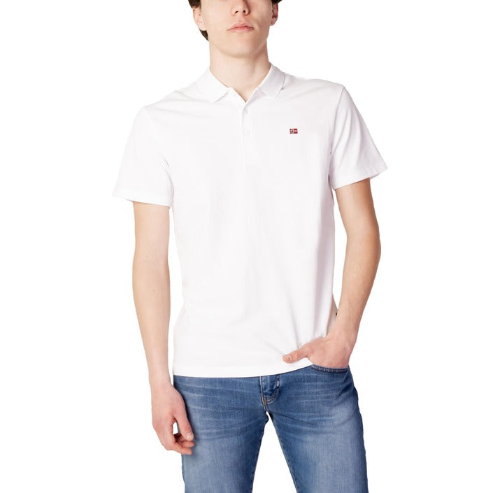 Napapijri Men Polo-Clothing Polo-Napapijri-white-3XL-Urbanheer