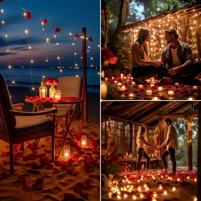 Nara Flameless Flickering Led Tea Light Candles-Home & Garden - Home Decor - Candles & Holders-NUMI Lamps-White-200 Candles-Urbanheer