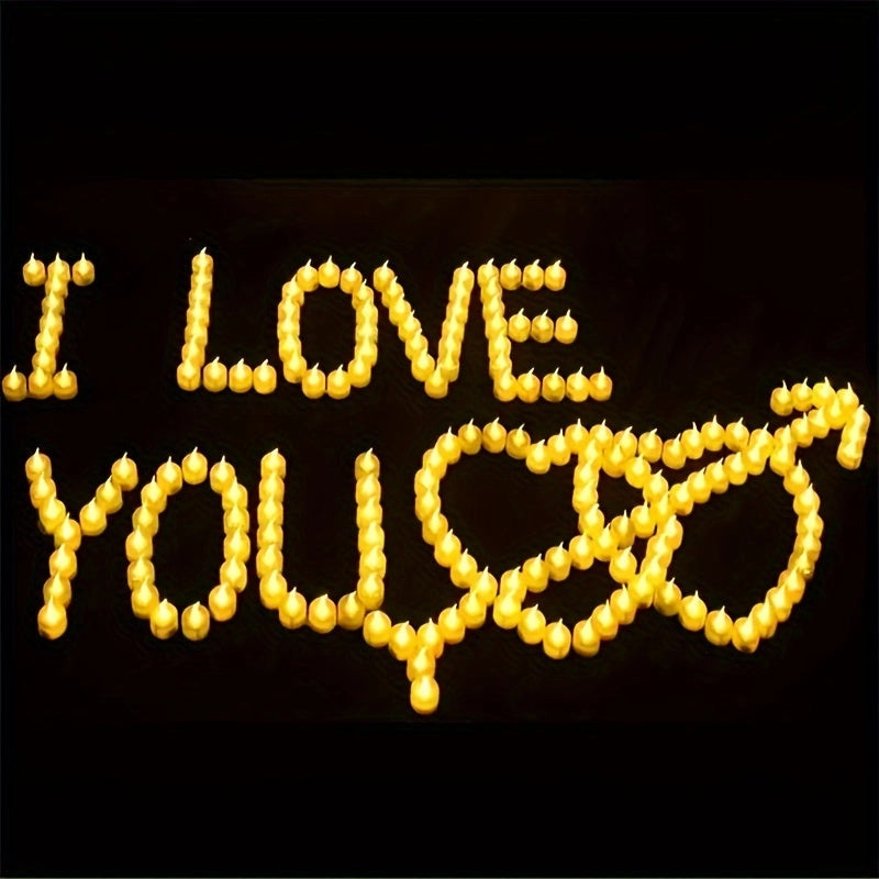 Nara Flameless Flickering Led Tea Light Candles-Home & Garden - Home Decor - Candles & Holders-NUMI Lamps-White-200 Candles-Urbanheer