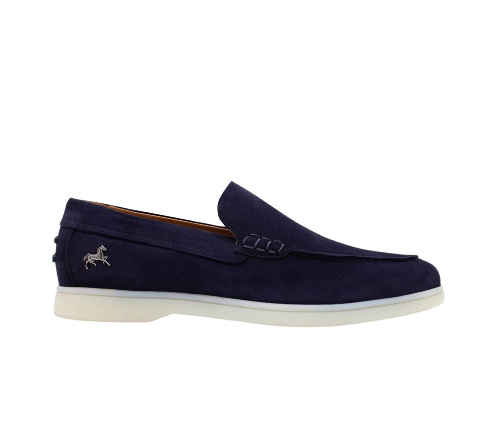 Nautical Suede Loafers Navy-Loafers-Cavalinho Canada & USA-37-Navy-Urbanheer