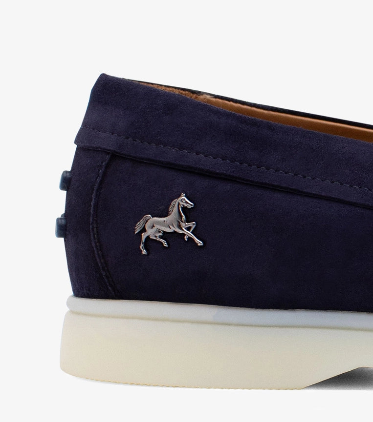 Nautical Suede Loafers Navy-Loafers-Cavalinho Canada & USA-37-Navy-Urbanheer