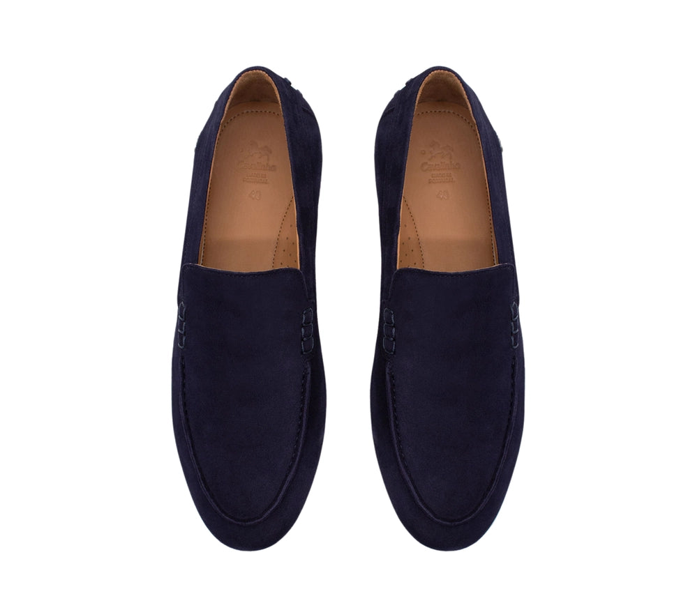 Nautical Suede Loafers Navy-Loafers-Cavalinho Canada & USA-37-Navy-Urbanheer