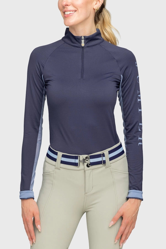 Navy "Jumper" Long Sleeve Sun Shirt-Shirt-Kastel Denmark-XXS-Urbanheer