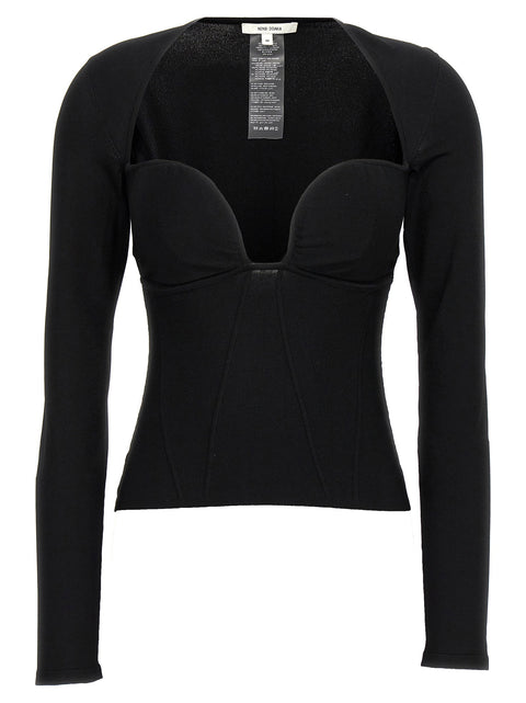 Nensi Dojaka Bustier Top