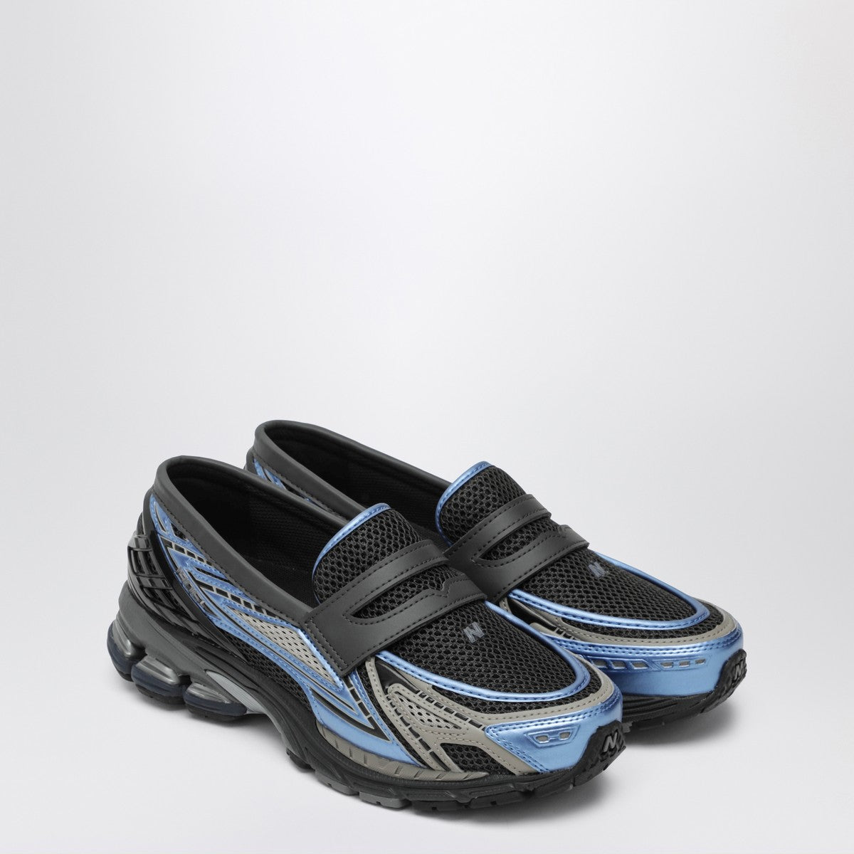 New Balance Black/blue 1906L loafer sneakers