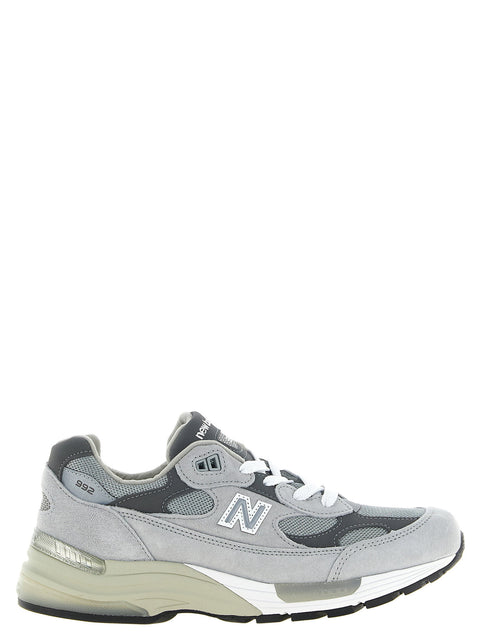 New Balance Grey Made In Usa 992 Sneakers