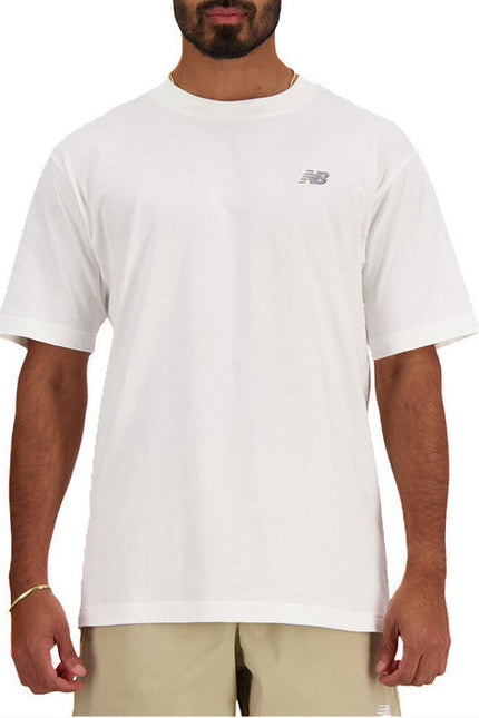 New Balance Men T-Shirt-Clothing T-shirts-New Balance-white-2-XS-Urbanheer