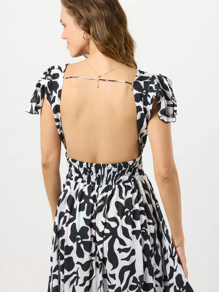 New Moon Maxi Dress Bora Bora Black-Dress-Tiare Hawaii-One Size-Bora Bora Black-Urbanheer