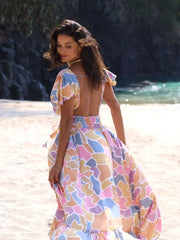 New Moon Maxi Dress Jigsaw-Dress-Tiare Hawaii-One Size-Jigsaw-Urbanheer