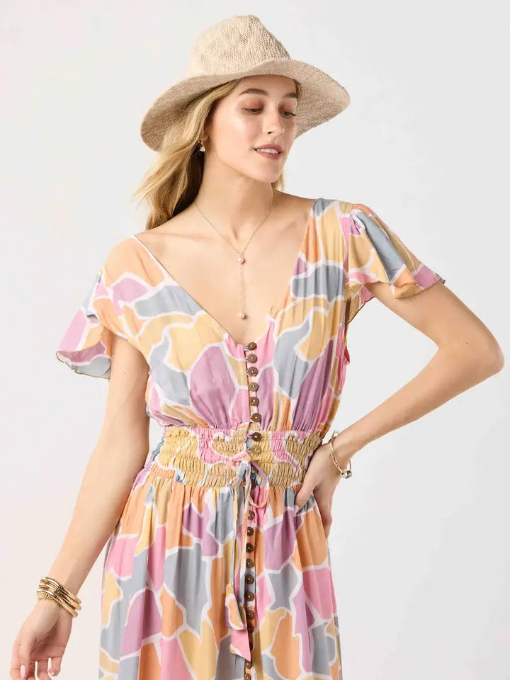 New Moon Maxi Dress Jigsaw-Dress-Tiare Hawaii-One Size-Jigsaw-Urbanheer